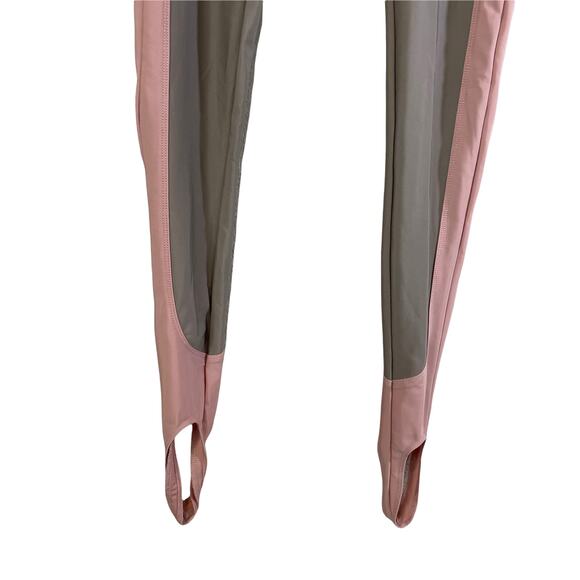 Out From Under Urban Outfitters Stirrup Leggings Colorblock Pink Gray Size Small - Picture 6 of 11